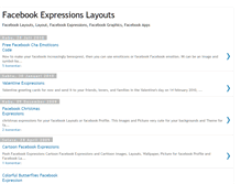 Tablet Screenshot of facebook-expressions.blogspot.com