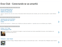 Tablet Screenshot of evoxclube.blogspot.com