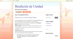 Desktop Screenshot of bendicion-de-unidad.blogspot.com