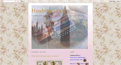 Desktop Screenshot of handmadepast.blogspot.com