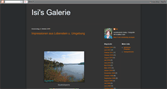 Desktop Screenshot of isi-galerie.blogspot.com