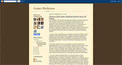 Desktop Screenshot of geshermediation.blogspot.com