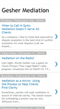 Mobile Screenshot of geshermediation.blogspot.com