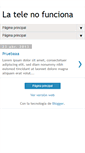 Mobile Screenshot of latelenofunciona.blogspot.com