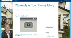 Desktop Screenshot of cloverdaletownhomes.blogspot.com