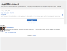 Tablet Screenshot of legalresources.blogspot.com