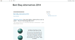 Desktop Screenshot of ebayalternative2014.blogspot.com
