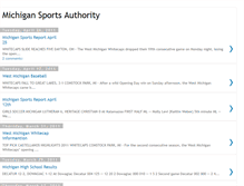 Tablet Screenshot of michigansportsauthority.blogspot.com