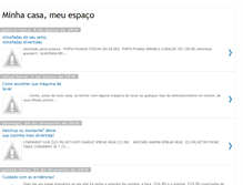 Tablet Screenshot of minhacasameuespaco.blogspot.com