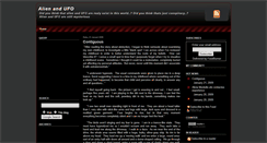 Desktop Screenshot of everythingaboutufo.blogspot.com