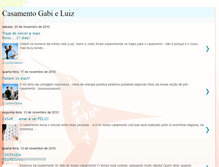Tablet Screenshot of casamentogabieluiz.blogspot.com