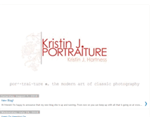 Tablet Screenshot of kristinjportraiture.blogspot.com