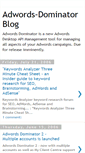 Mobile Screenshot of adwords-dominator.blogspot.com