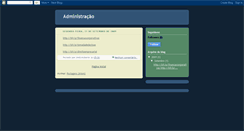 Desktop Screenshot of administracaonufar.blogspot.com