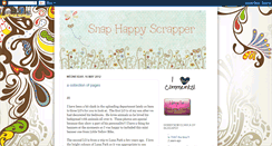 Desktop Screenshot of nadinehappyscrapper.blogspot.com