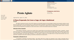 Desktop Screenshot of prestoagitato.blogspot.com