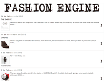 Tablet Screenshot of fashion-engine.blogspot.com