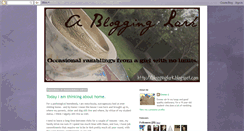 Desktop Screenshot of blogginglark.blogspot.com