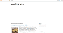 Desktop Screenshot of modelling-world.blogspot.com