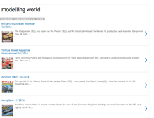 Tablet Screenshot of modelling-world.blogspot.com