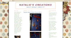 Desktop Screenshot of nataliescards.blogspot.com