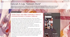 Desktop Screenshot of deborahculp.blogspot.com