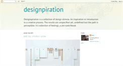 Desktop Screenshot of desinspiration.blogspot.com