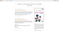 Desktop Screenshot of novelkamarcewek.blogspot.com