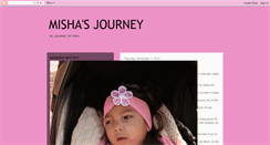 Desktop Screenshot of mishasjourney.blogspot.com