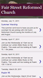 Mobile Screenshot of fairstreetchurch.blogspot.com