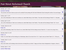 Tablet Screenshot of fairstreetchurch.blogspot.com