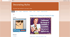 Desktop Screenshot of decorating-styles.blogspot.com
