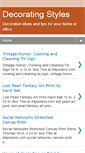 Mobile Screenshot of decorating-styles.blogspot.com