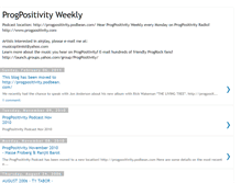 Tablet Screenshot of progpositivity.blogspot.com