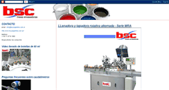 Desktop Screenshot of maquinas-llenadoras.blogspot.com