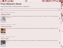 Tablet Screenshot of frommelanieshometoyours.blogspot.com
