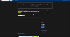 Desktop Screenshot of chippywindsurfing.blogspot.com