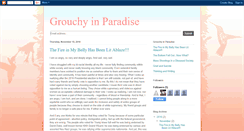 Desktop Screenshot of grouchyinparadise.blogspot.com