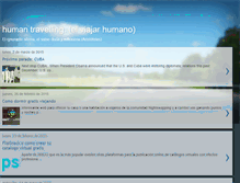 Tablet Screenshot of humantravelling.blogspot.com