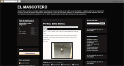 Desktop Screenshot of elmascotero.blogspot.com