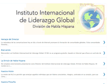 Tablet Screenshot of liderazgoglobal.blogspot.com