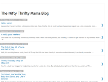 Tablet Screenshot of niftythriftymama.blogspot.com