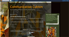 Desktop Screenshot of communicationcubism.blogspot.com