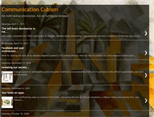 Tablet Screenshot of communicationcubism.blogspot.com