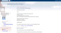 Desktop Screenshot of administracion-los-jueves.blogspot.com