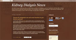 Desktop Screenshot of kidneydialysisnews.blogspot.com