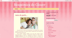 Desktop Screenshot of bioquimicadocancer.blogspot.com