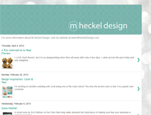 Tablet Screenshot of mheckel.blogspot.com