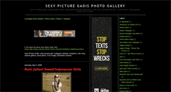 Desktop Screenshot of gadispicture.blogspot.com