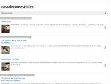 Tablet Screenshot of casadecomestibles.blogspot.com